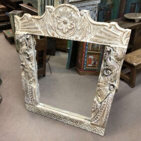 k80 7973 a indian furniture chunky carved mirror main