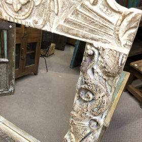 k80 7973 a indian furniture chunky carved mirror right