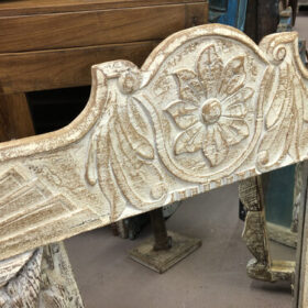 k80 7973 c indian furniture chunky carved mirror motif