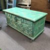 k80 7975 indian furniture seagreen storage trunk main