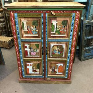 k80 8015 indian furniture medium painted cabinet main