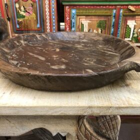 k80 8037 indian accessory gift wooden parat bowl edge