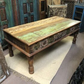 k80 8050 indian furniture carved coffee table main