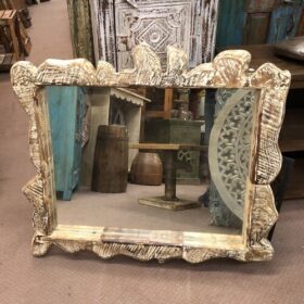 k80 8057 indian furniture chunky unusual mirror front
