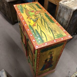 k80 8061 indian furniture hand painted sideboard top