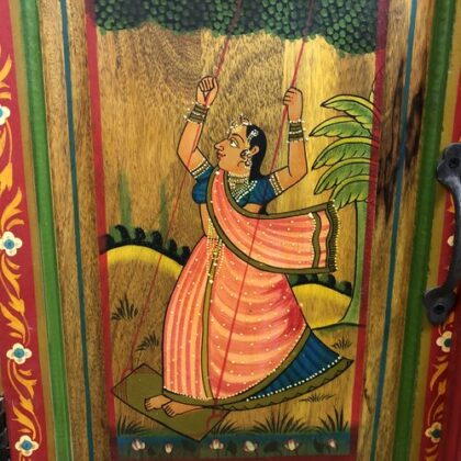 k80 8061 indian furniture hand painted sideboard figures