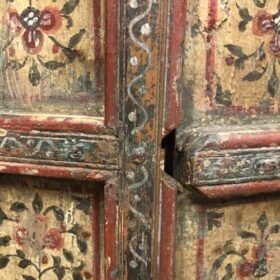 k80 8092 indian furniture vintage painted door close