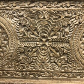 k80 8094 indian furniture circular carvings box pattern