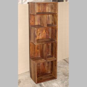 k80 8099 indian furniture small zigzag bookcase factory
