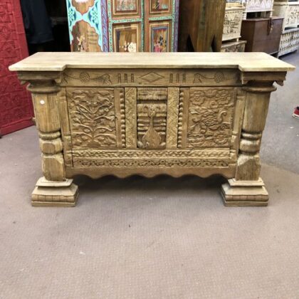 k80 8159 indian furniture unusual natural console front