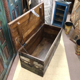 k80 j 8 indian furniture reclaimed storage trunk large open