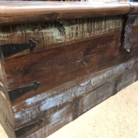 k80 j 8 indian furniture reclaimed storage trunk large close