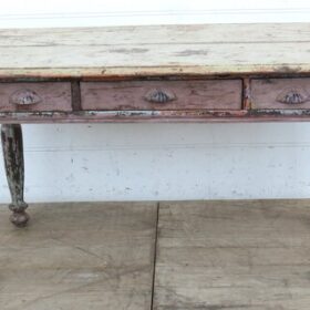 kh25 107 indian furniture rustic desk with drawers factory front
