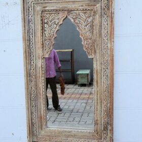 kh25 180 indian furniture pointed arch mirror factory right