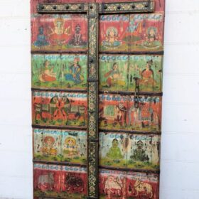 kh25 191 indian furniture amazing hand painted door factory right