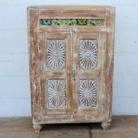 kh25 198 indian furniture natural cabinet with tile factory front