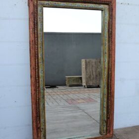 kh25 204 indian furniture large hand painted mirror factory left