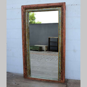 kh25 204 indian furniture large hand painted mirror factory main