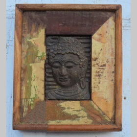 kh25-239-indian-accessory-gift-buddha-wall-plaque