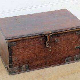 kh25 91 indian furniture small brown storage box factory left