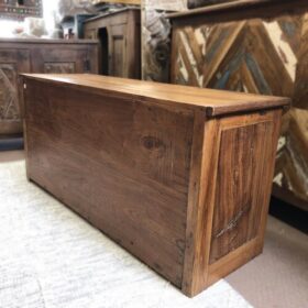 kh25 11 indian furniture small teak tv unit back