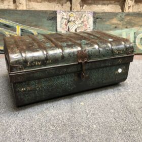 kh25 121 d indian furniture metal trunk blue brown main