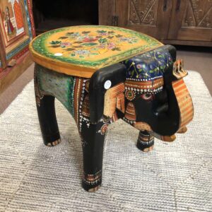 kh25 205 h indian furniture painted elephant tables main