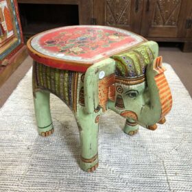 kh25 205 i indian furniture painted elephant tables main