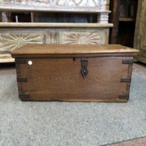 kh25 30 indian furniture rustic storage trunk front