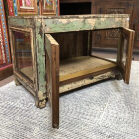 kh25 4 indian furniture small rustic tv unit open