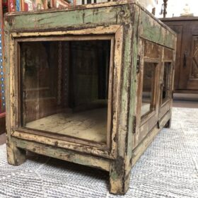 kh25 4 indian furniture small rustic tv unit left