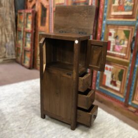 kh25 73 indian furniture unique and unusual cabinet open
