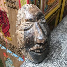 K78 1464 indian furniture wooden mask nagaland left