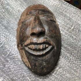 K78 1464 indian furniture wooden mask nagaland above