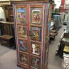 k80 7994 indian furniture tall hand painted cabinet main