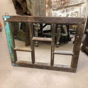 kh25 78 indian furniture small panelled mirror main