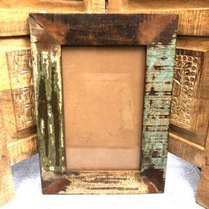 k69 2009 indian accessory gift large photo frame reclaimed portrait variation