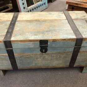 k78 2800 indian furniture pale reclaimed trunk storage top