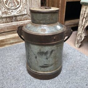 k80 8003 indian accessory gift medium milk churn front