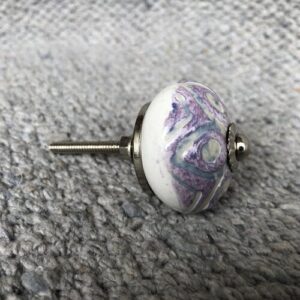 k80 8161 b indian accessory gift ceramic knobs lilac side