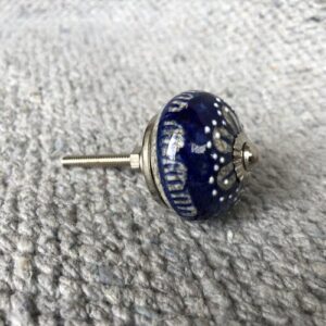 k80 8161 d indian accessory gift ceramic knobs dark blue side