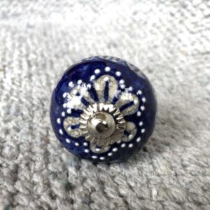 k80 8161 d indian accessory gift ceramic knobs dark blue main