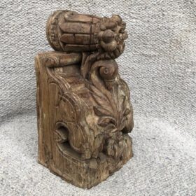 k80 8299 a indian accessory gift carved corbel pieces left