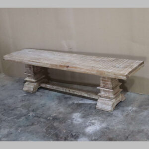 k81 2691 indian furniture chunky mango bench factory