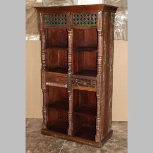 k81 8009 indian furniture nishan double bookcase factory