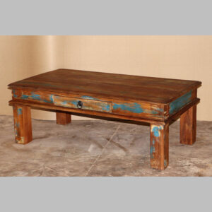 k81 8029 indian furniture coffee table with 1 drawer factory