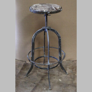 k81 8084 indian furniture stool with metal legs factory
