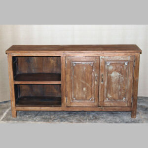 k81 8118 indian furniture part open teak sideboard factory
