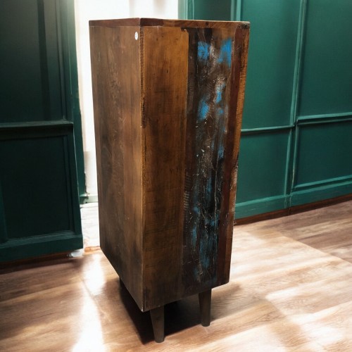 k82 7419 indian furniture slim chest of drawers tall