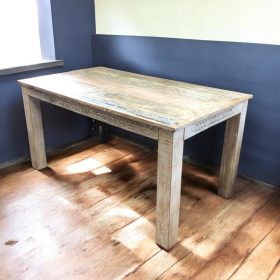 k82 7422 indian furniture pastel wash dining table main